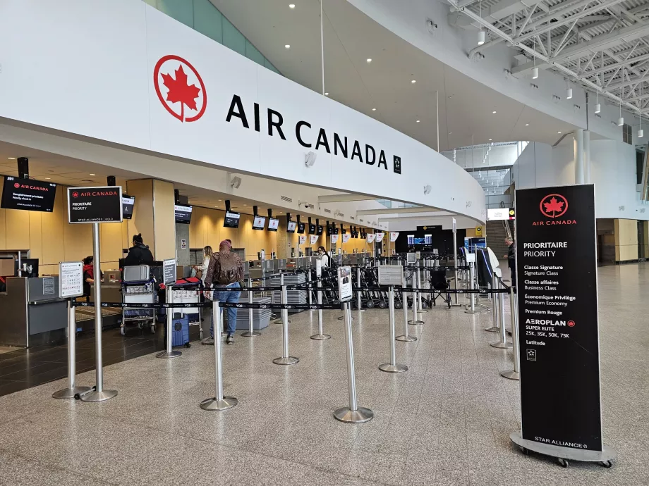 Check-in Air Canada