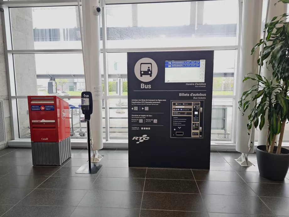 Macchina automatica per i biglietti dell'autobus