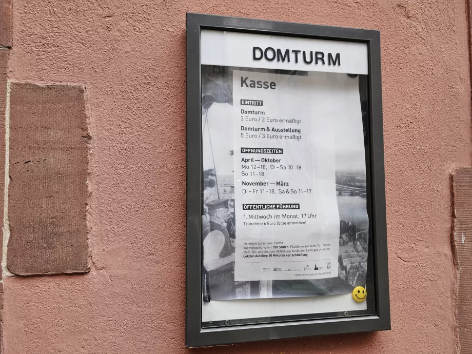 Prezzi d'ingresso alla torre