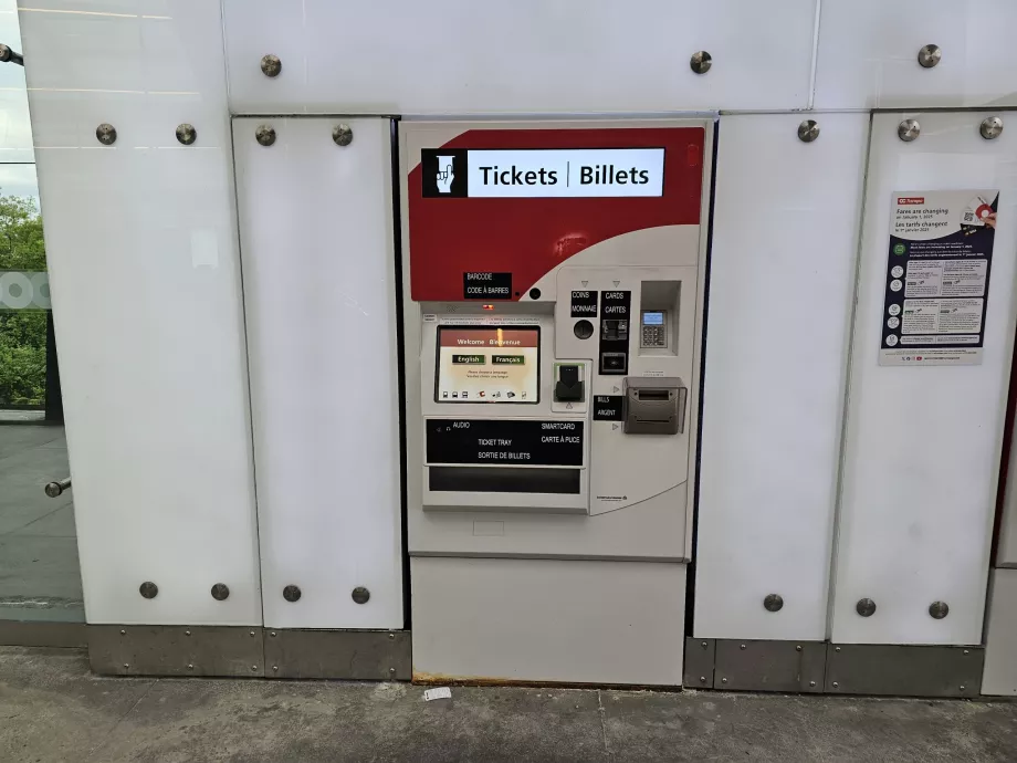 Distributore automatico di biglietti