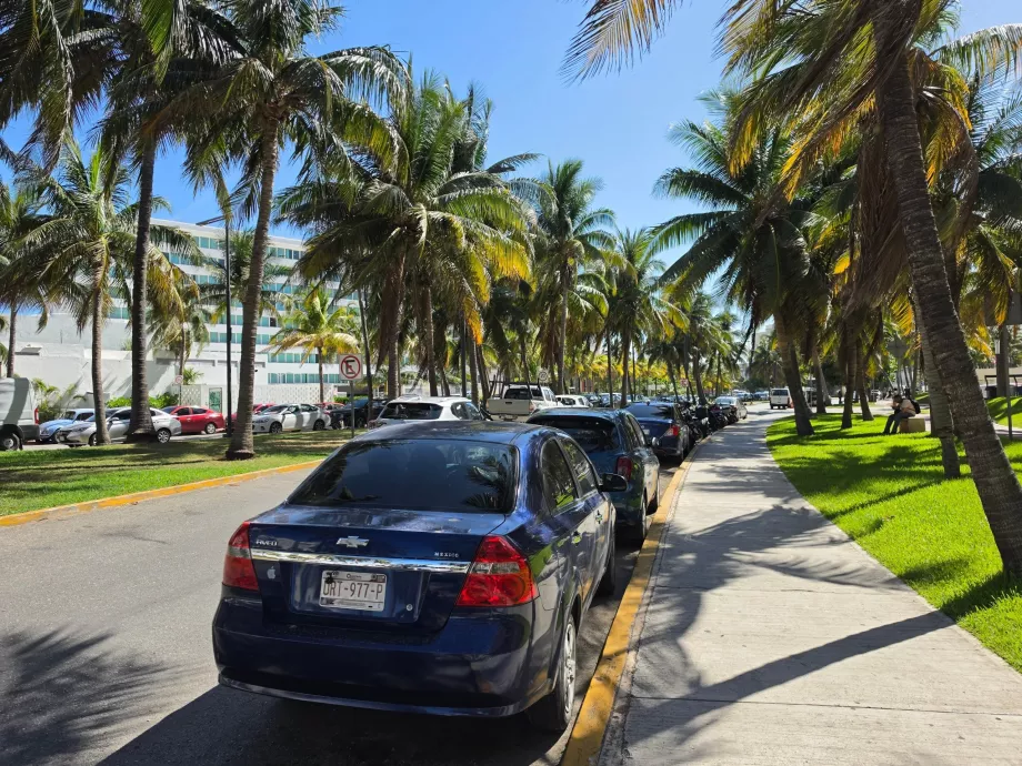 Parcheggi a Punta Cancún