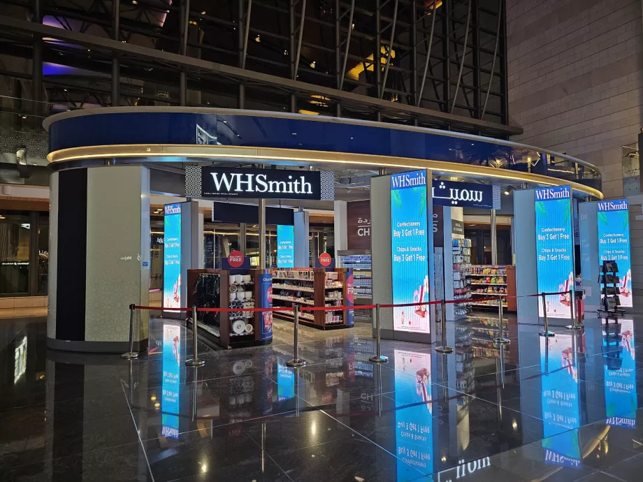 WHSmith, arrivi, settore pubblico