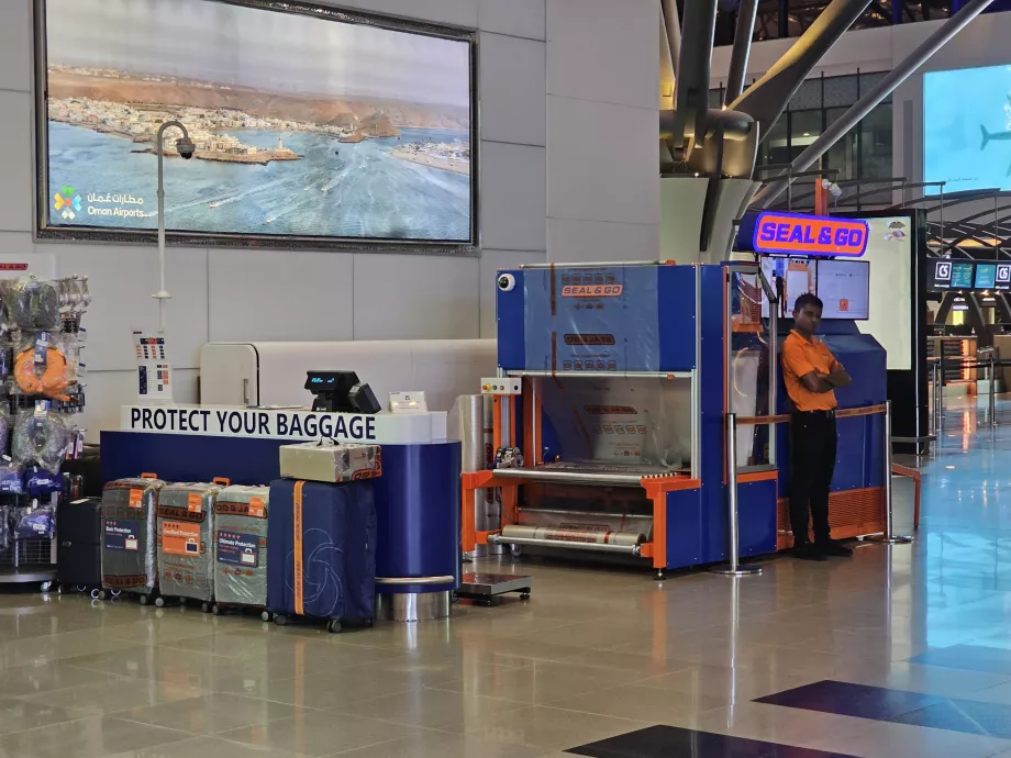 Avvolgimento dei bagagli