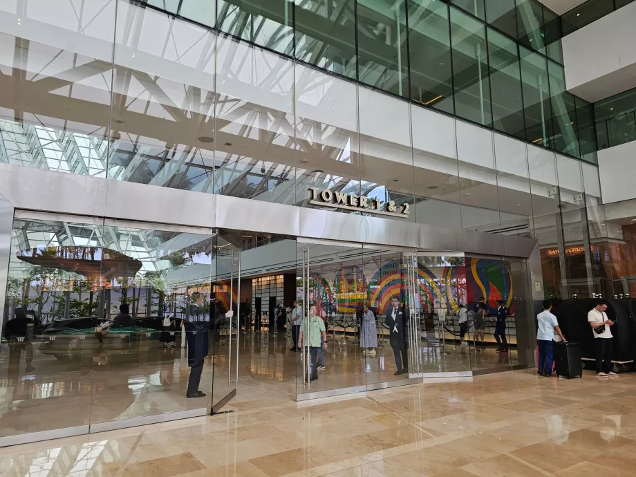 Ingresso alla reception principale