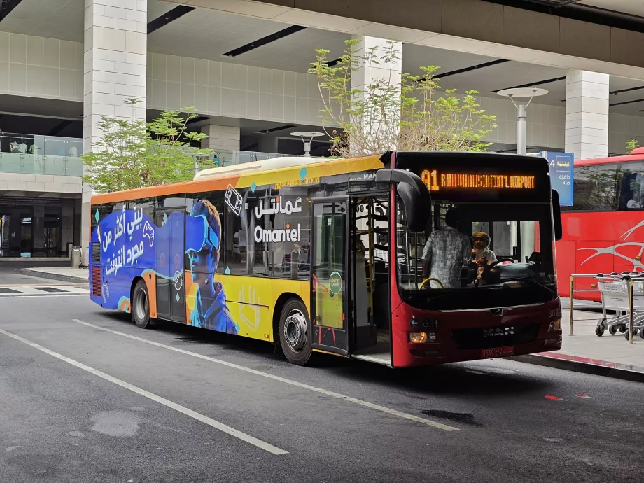 Autobus A1 verso il centro
