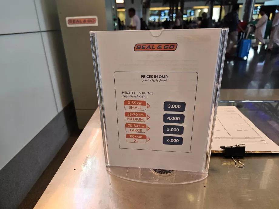 Prezzi dell'avvolgimento bagagli