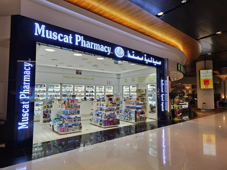 Farmacia, zona di transito