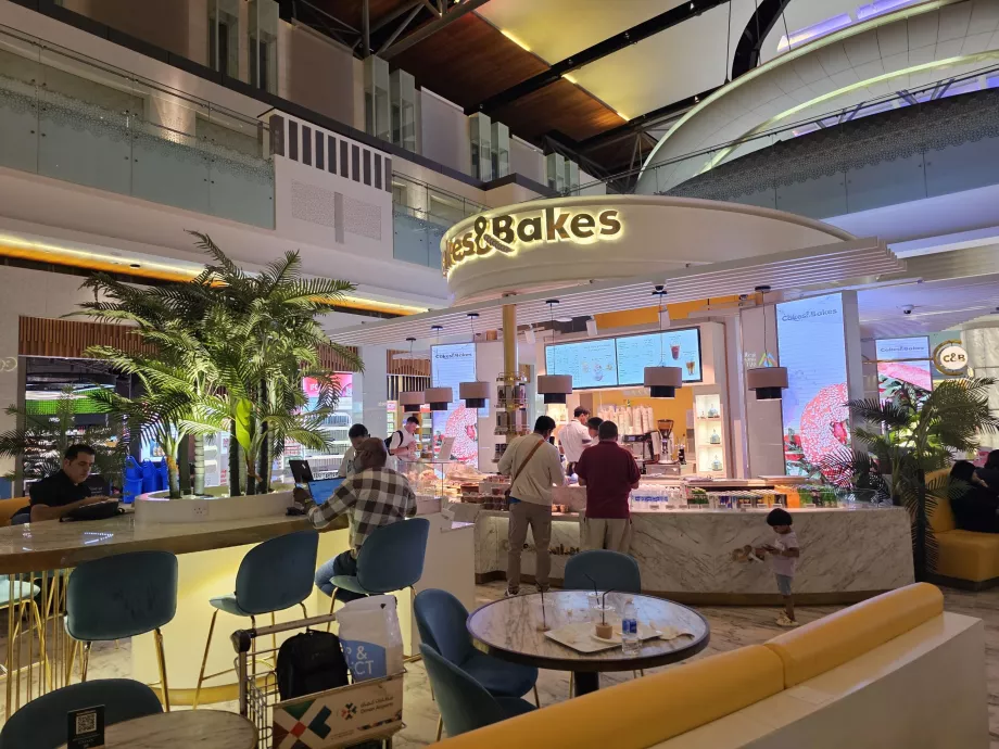 Pasticceria, zona di transito