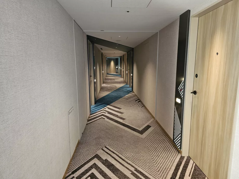 Corridoio con le camere