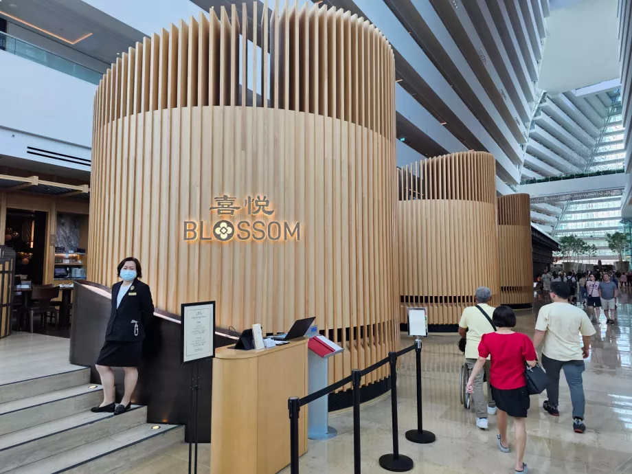 Ristorante nella hall dell'hotel