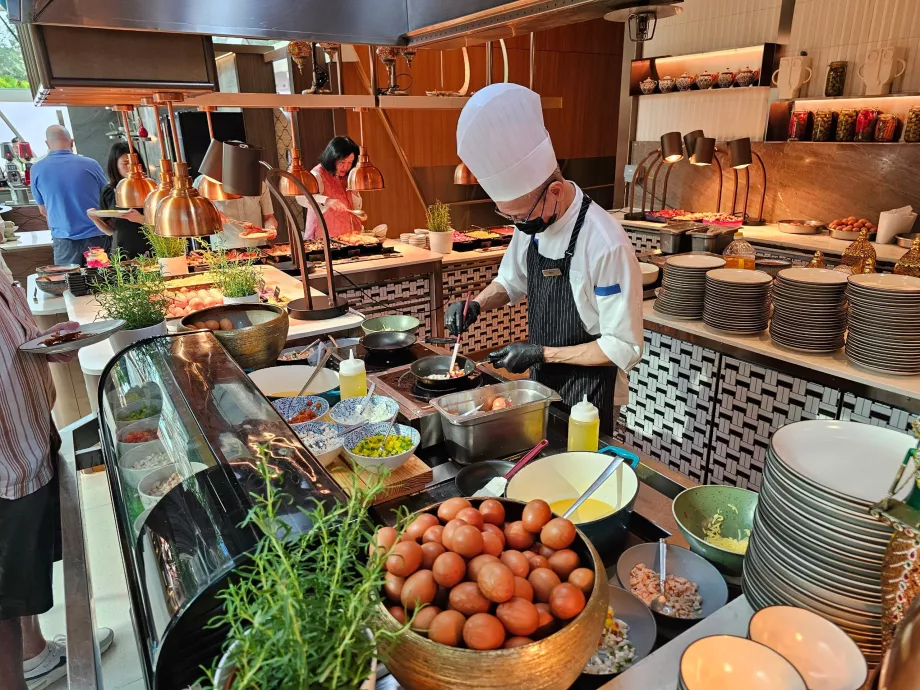 Colazione al ristorante Rise