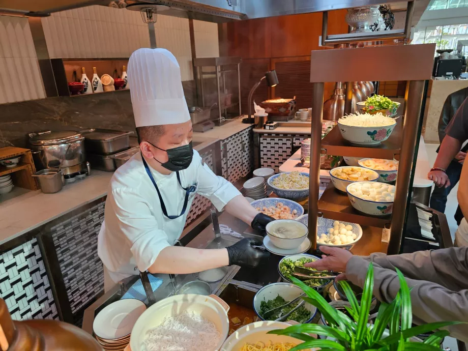 Colazione al ristorante Rise