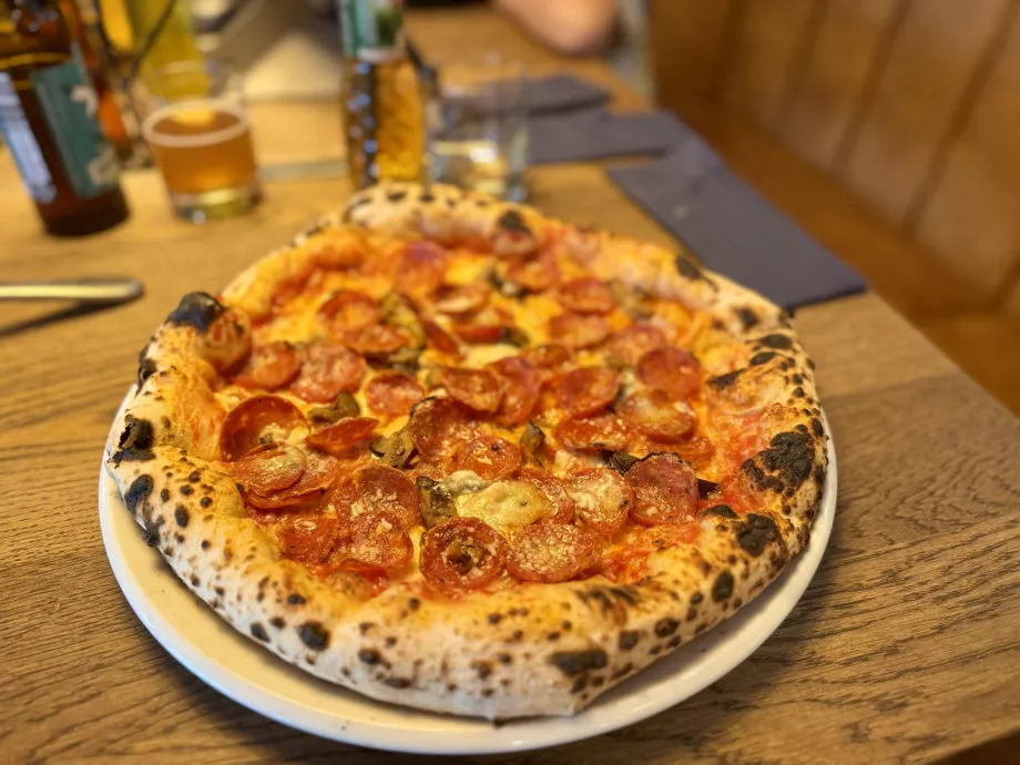 Pizza dal forno