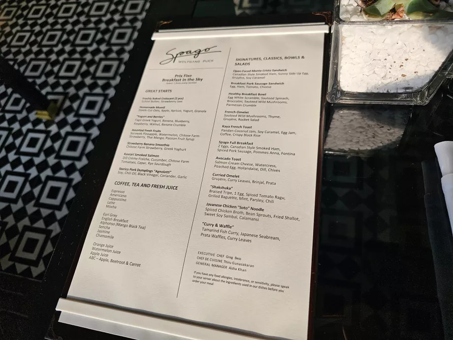 Prima colazione al Bar Spago