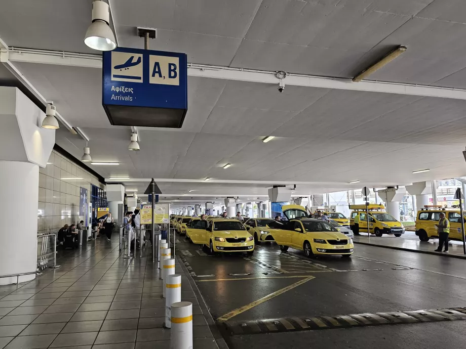 Taxi, aeroporto di Atene