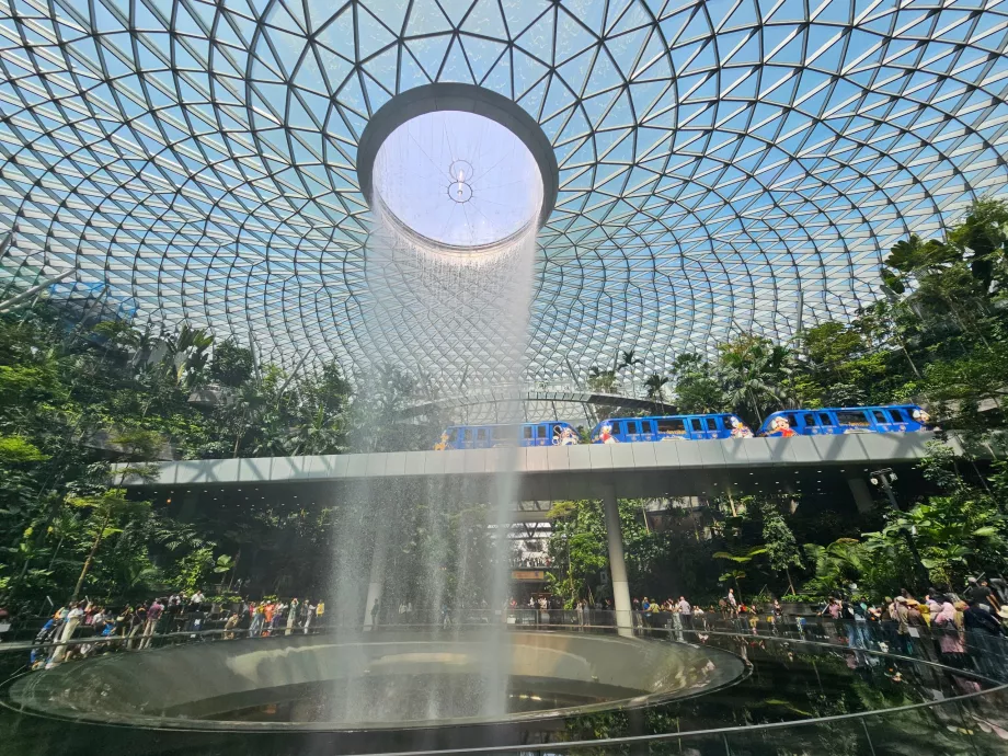Cascata e treno in GIOVE