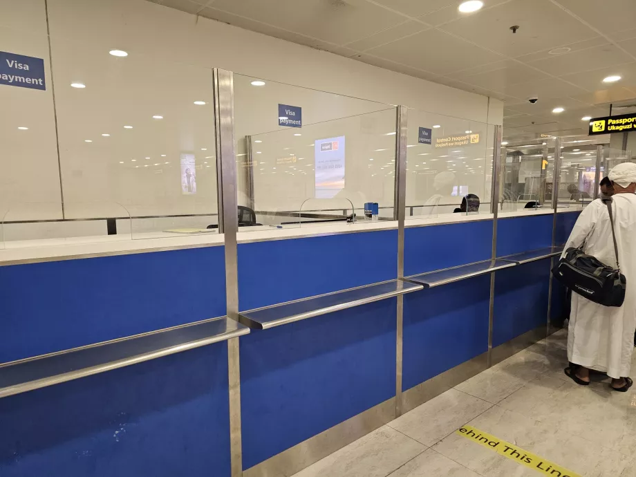 Ostacoli al pagamento del visto all'arrivo