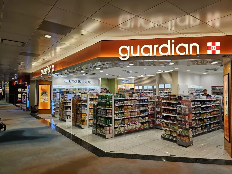 Farmacia, Terminal 2, zona di transito