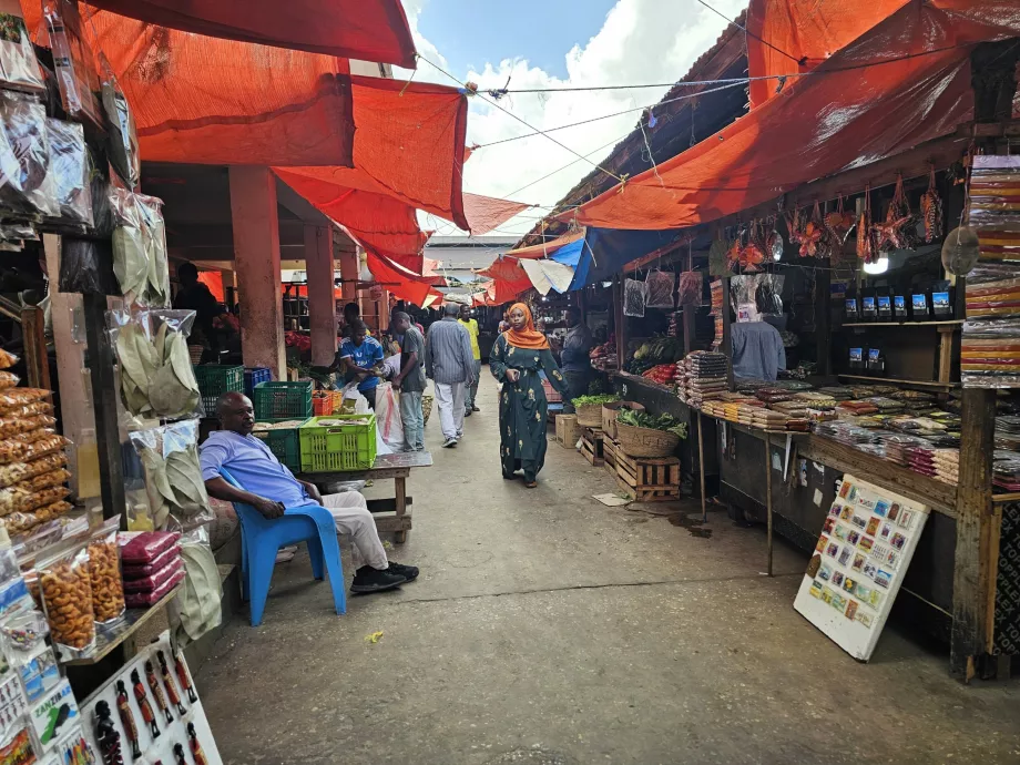 Mercato centrale, vendita di spezie