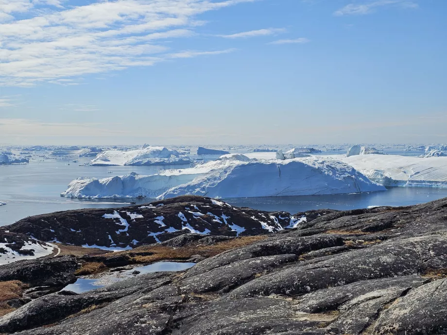 Icefiord, vista dal percorso giallo