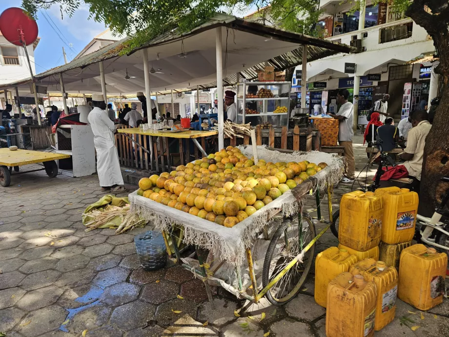 Darajani Souk, cibo di strada