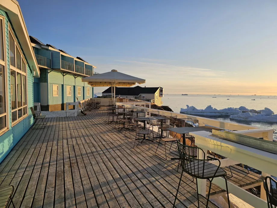Terrazza dell'hotel