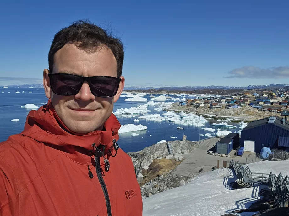 Christopher a Ilulissat