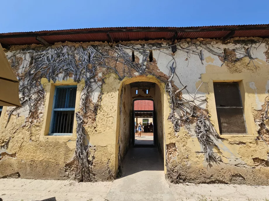 Prison Island, l'edificio della prigione