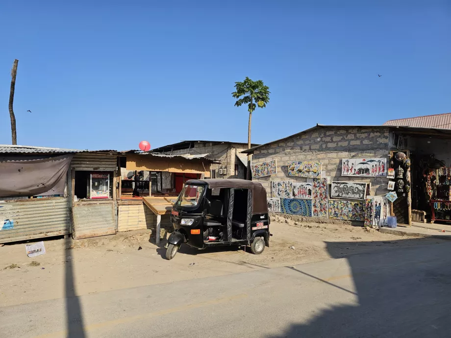 Tuk tuk a Nungwi