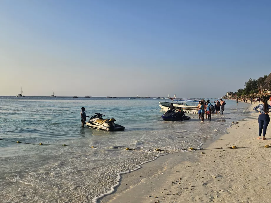 Nungwi, offerta di sport acquatici
