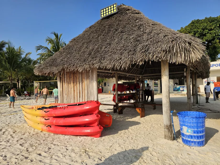 Sport acquatici a Kendwa Beach