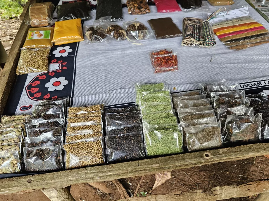 Stand con spezie