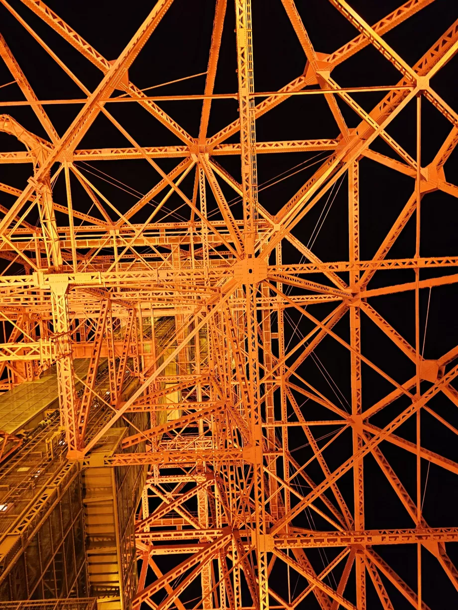 La strada per scendere le scale