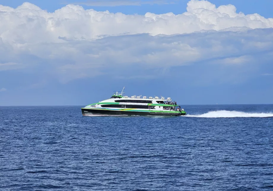 La nave di ZanFast Ferries