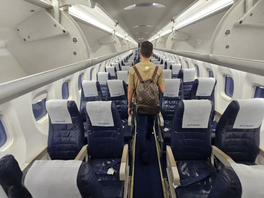 Cabina del Bomardier Dash 400