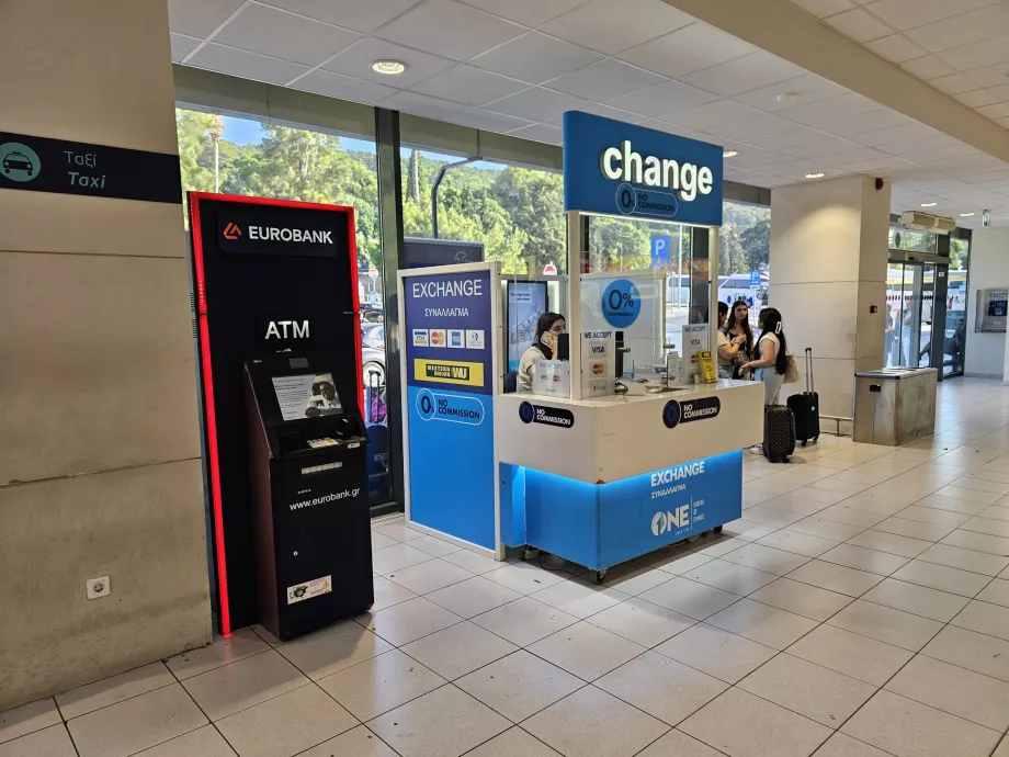 Cambio valuta e ATM Eurobank