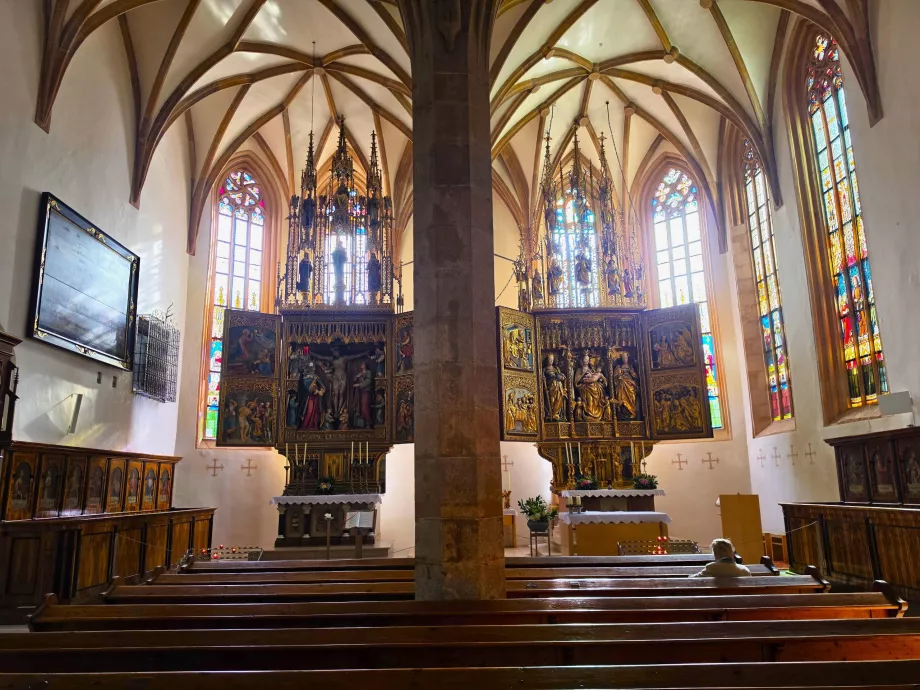 Famosi altari della chiesa cattolica di Hallstatt