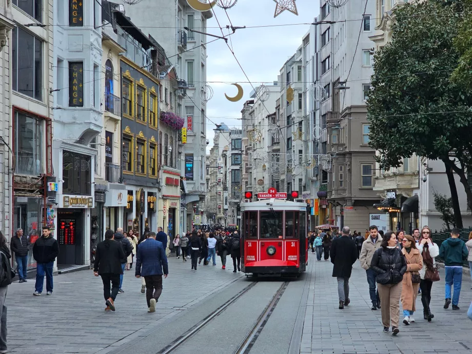 Tram storico di Taksim - Tünel