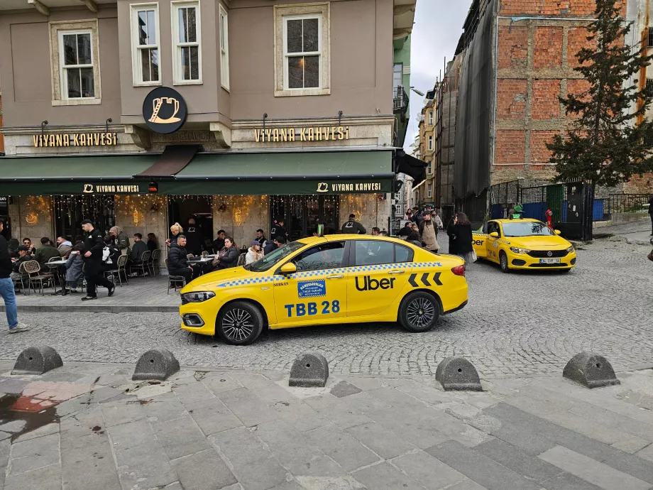 Taxi/Uber nel centro di Istanbul