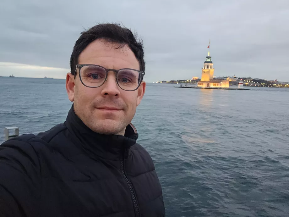 Io alla Torre Maiden - lato asiatico