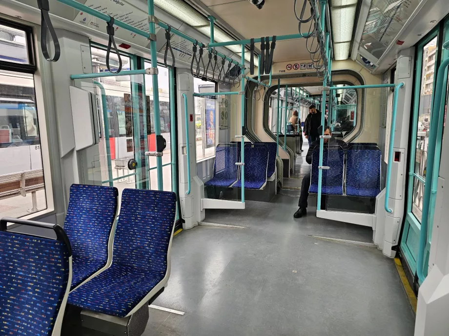 Interno del tram