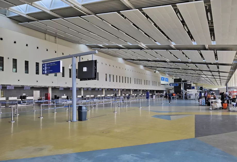 Terminal 3, banchi check-in