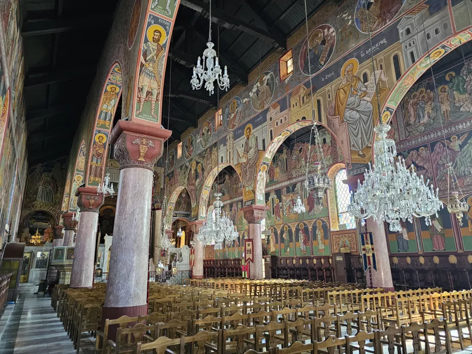 Chiesa di Evangelismos, interno