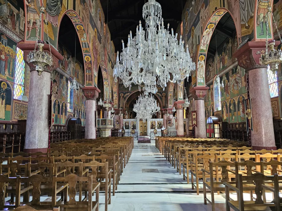 Chiesa di Evangelismos, interno