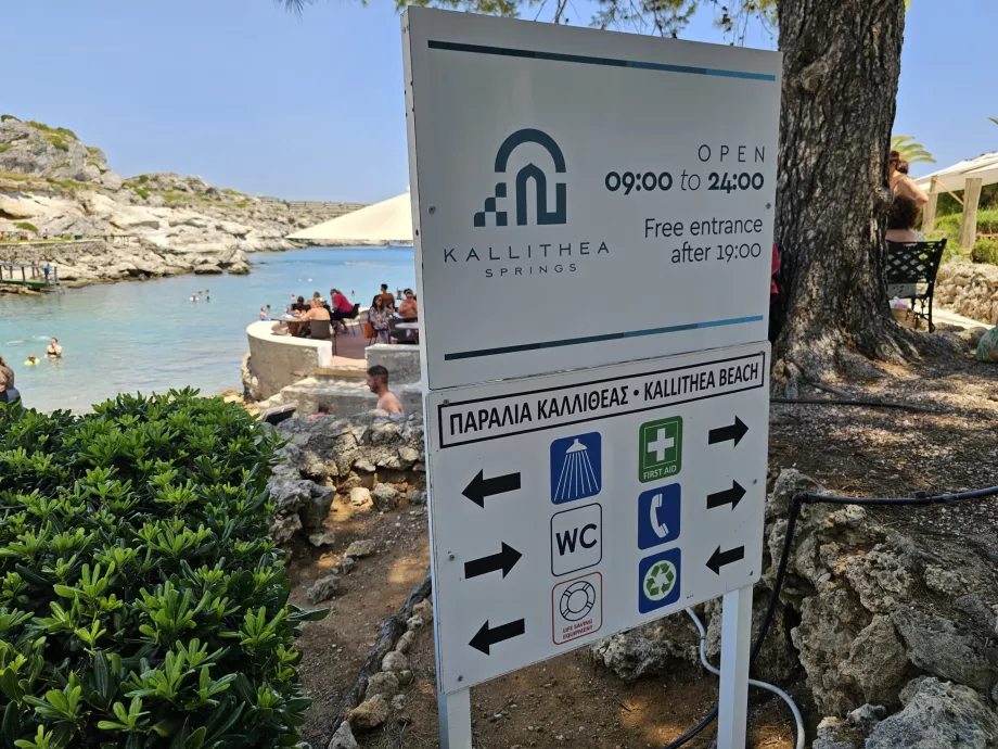 Orari di apertura di Kallithea Springs