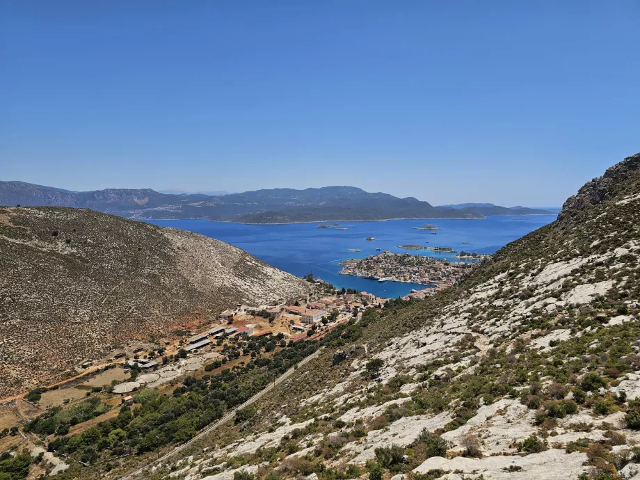 Vista dalla Fortezza di Paleokastro