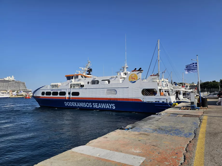 Banchina per barche veloci