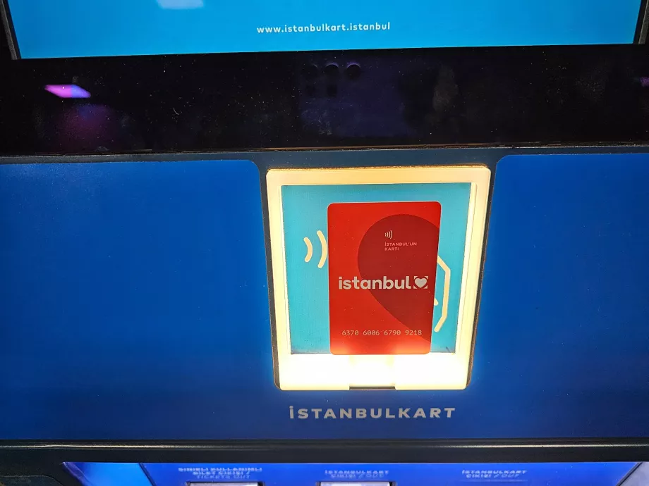 Macchina di ricarica IstanbulKart