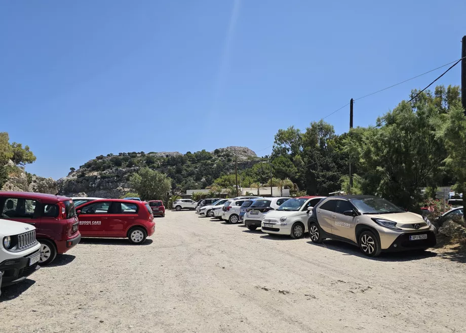 Parcheggio della spiaggia Anthony Quinn
