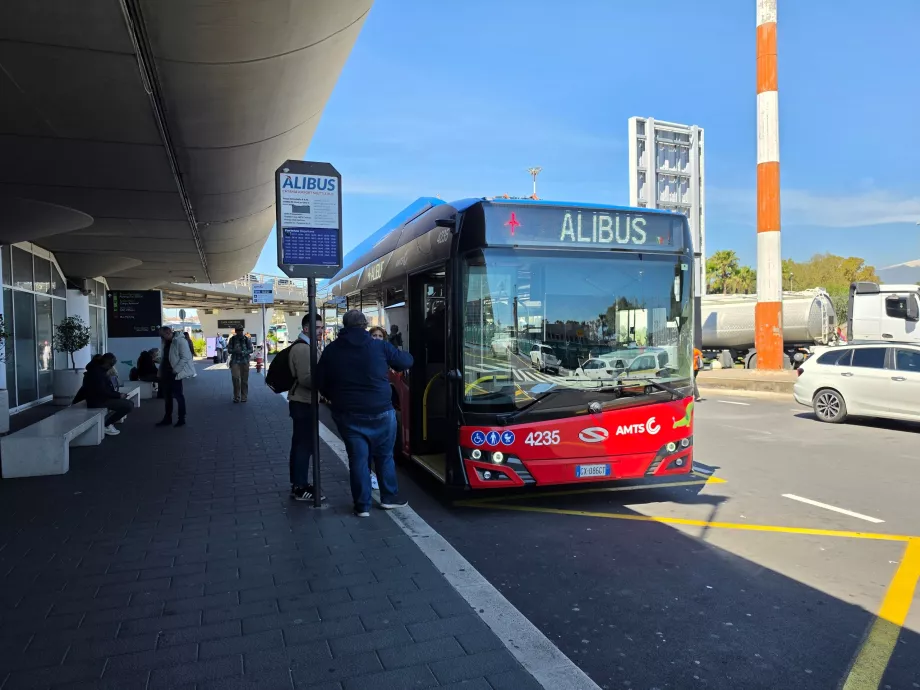 Alibus per il centro di Catania